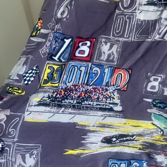 Big Dogs Racing Design Hawaiian Shirt - Picture 5 of 8